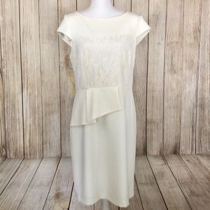 Off White Never Been Worn Dress Sz 14 Studio One